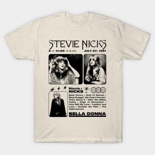 Stevie Nicks Bella Donna 2024 Concert T-Shirt